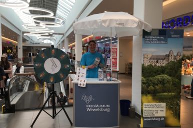 Infostand im Südring Center Paderborn